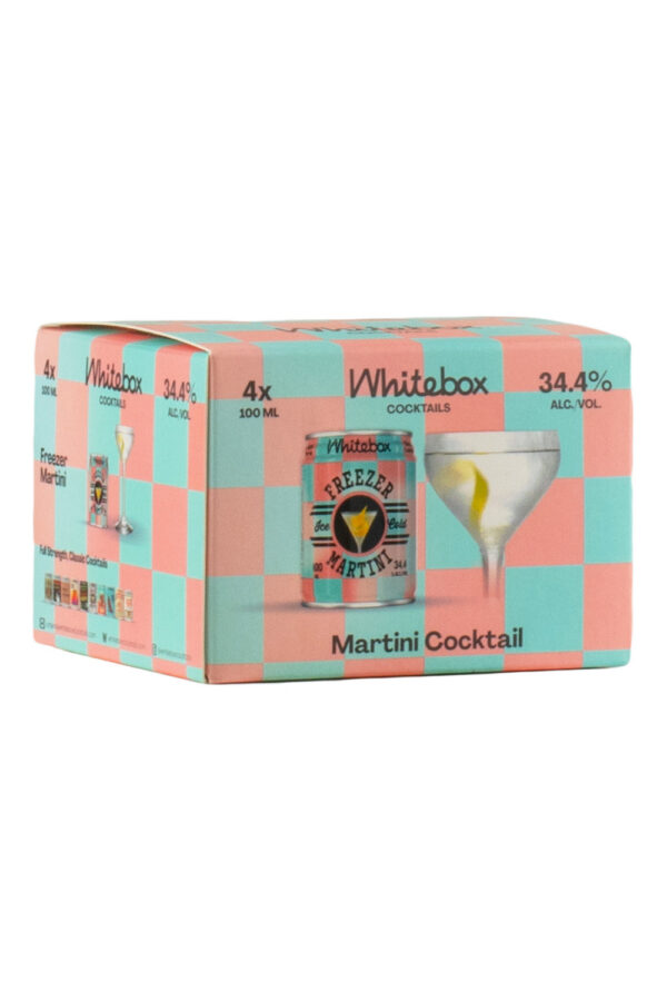 Whitebox Freezer Martini 4 x 10cl Whitebox Freezer Martini 4 x 10cl