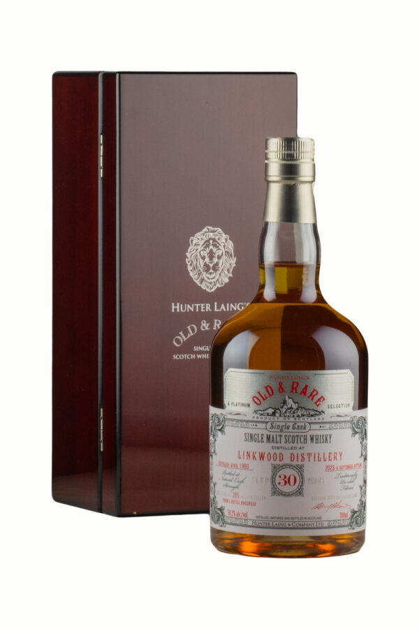 Linkwood 30 Year Old `Old and Rare` Hunter Laing 1993