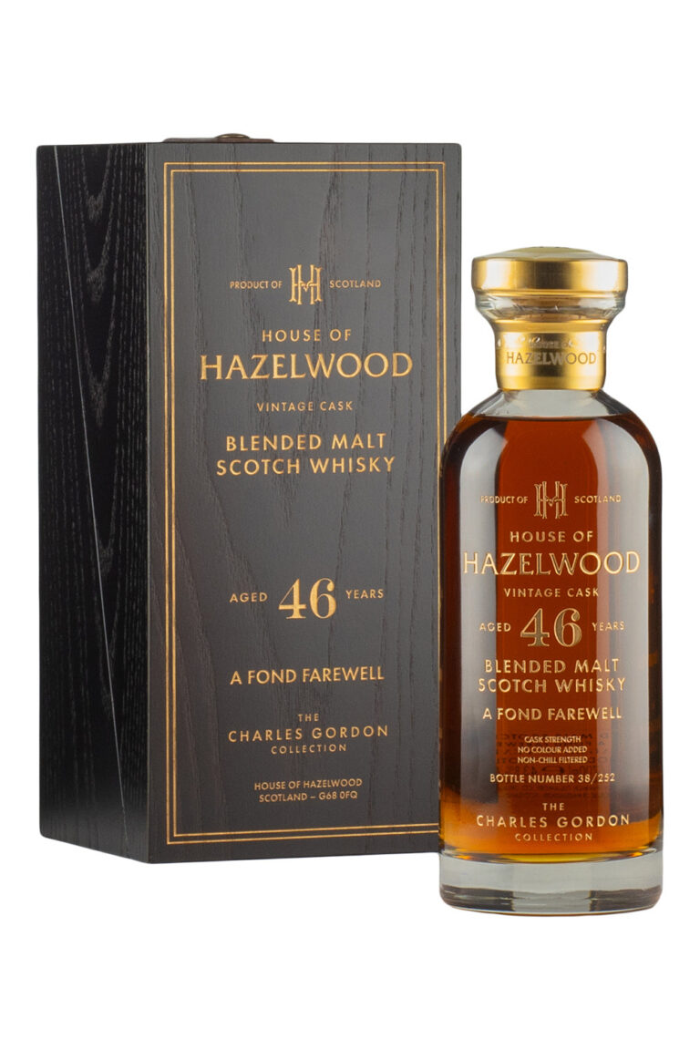A Fond Farewell 46 Year Old Blended Malt House of Hazelwood Charles Gordon Collection