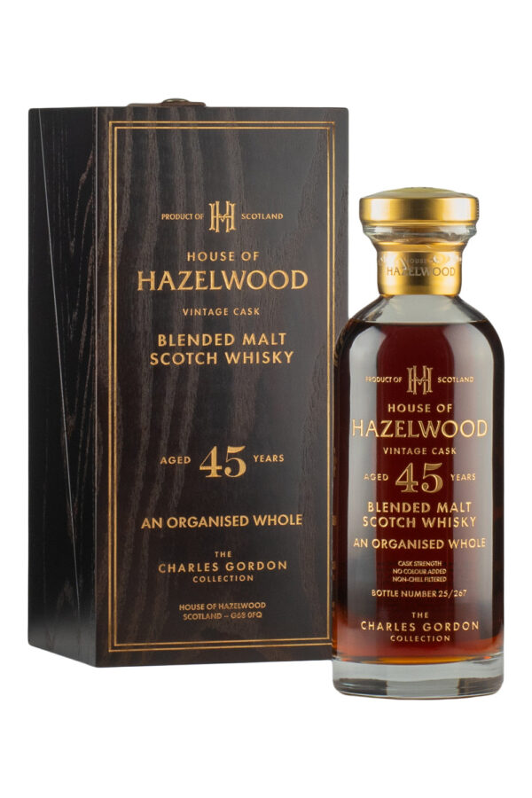 An Organised Whole 45 Year Old Blended Malt House of Hazelwood Charles Gordon Collection An Organised Whole 45 Year Old Blended Malt House of Hazelwood Charles Gordon Collection