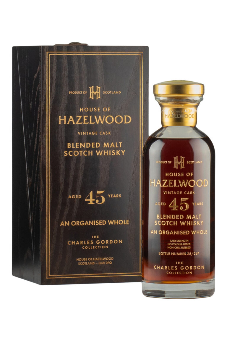 An Organised Whole 45 Year Old Blended Malt House of Hazelwood Charles Gordon Collection An Organised Whole 45 Year Old Blended Malt House of Hazelwood Charles Gordon Collection