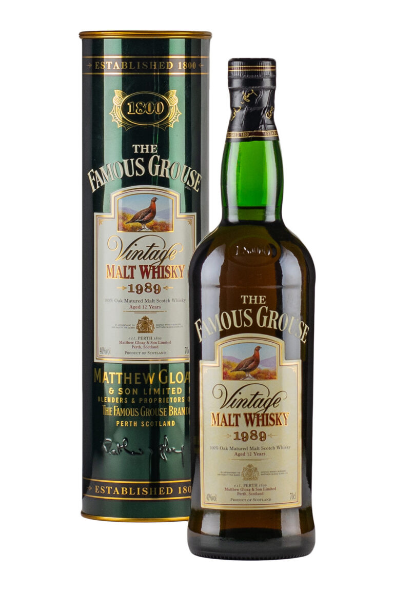 Famous Grouse 12 Year Old 1989 Famous Grouse 12 Year Old 1989