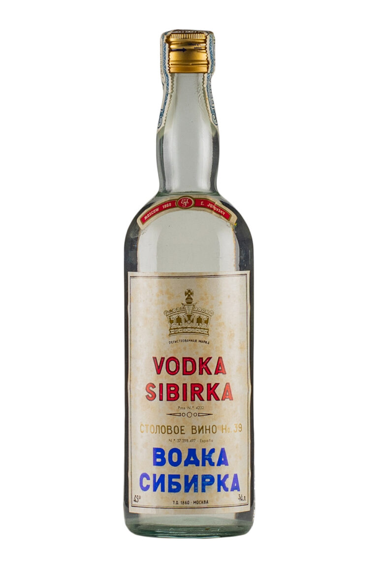 Sibirka Vodka c. 1960s Sibirka Vodka c. 1960s