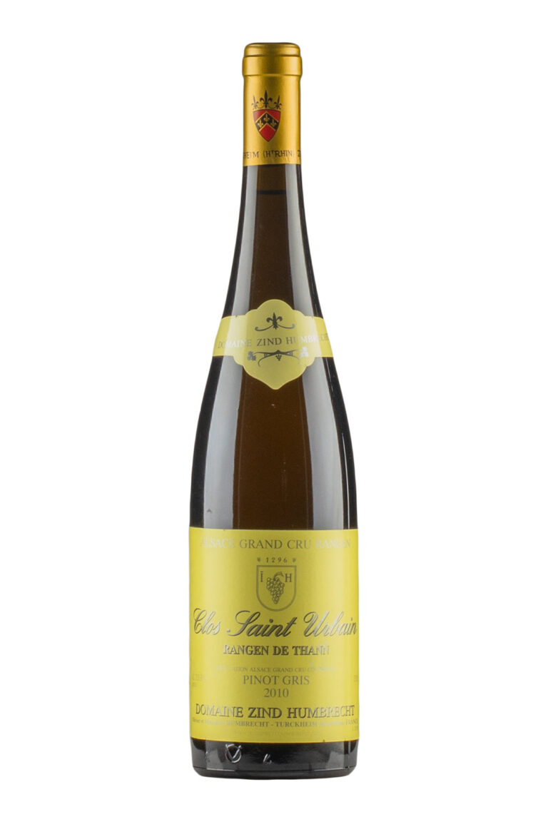 Clos St Urbain Rangen de Thann Pinot Gris Zind Humbrecht 2010 Clos St Urbain Rangen de Thann Pinot Gris Zind Humbrecht 2010