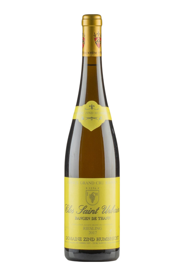 Clos St Urbain Rangen de Thann Riesling Zind Humbrecht 2017 Clos St Urbain Rangen de Thann Riesling Zind Humbrecht 2017