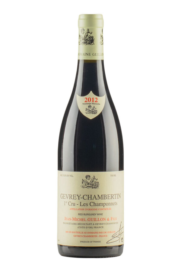 Gevrey Chambertin Les Champonnets Jean Michel Guillon 2012 Gevrey Chambertin Les Champonnets Jean Michel Guillon 2012