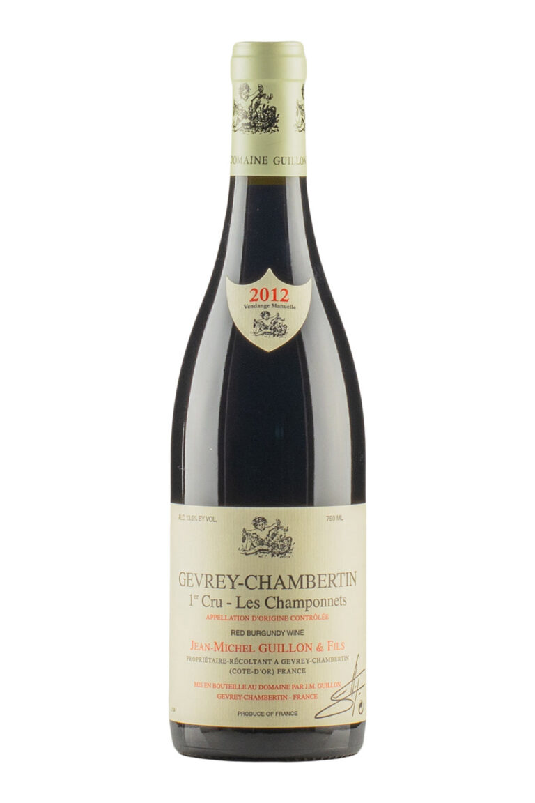 Gevrey Chambertin Les Champonnets Jean Michel Guillon 2012 Gevrey Chambertin Les Champonnets Jean Michel Guillon 2012