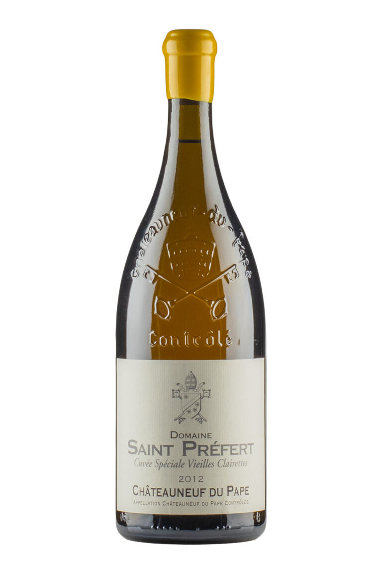Chateauneuf du Pape Blanc Cuvee Speciale Vieilles Clairettes Saint Prefert Magnum 2012 Chateauneuf du Pape Blanc Cuvee Speciale Vieilles Clairettes Saint Prefert Magnum 2012