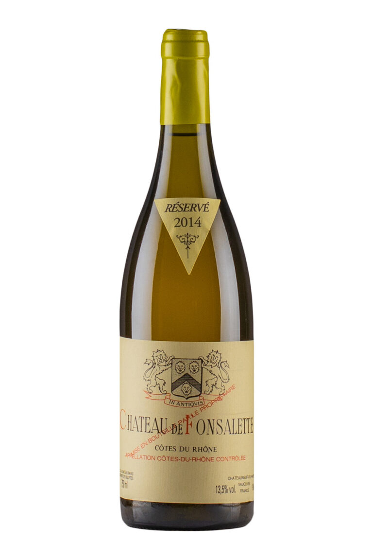 Cotes du Rhone Blanc Chateau de Fonsalette 2014