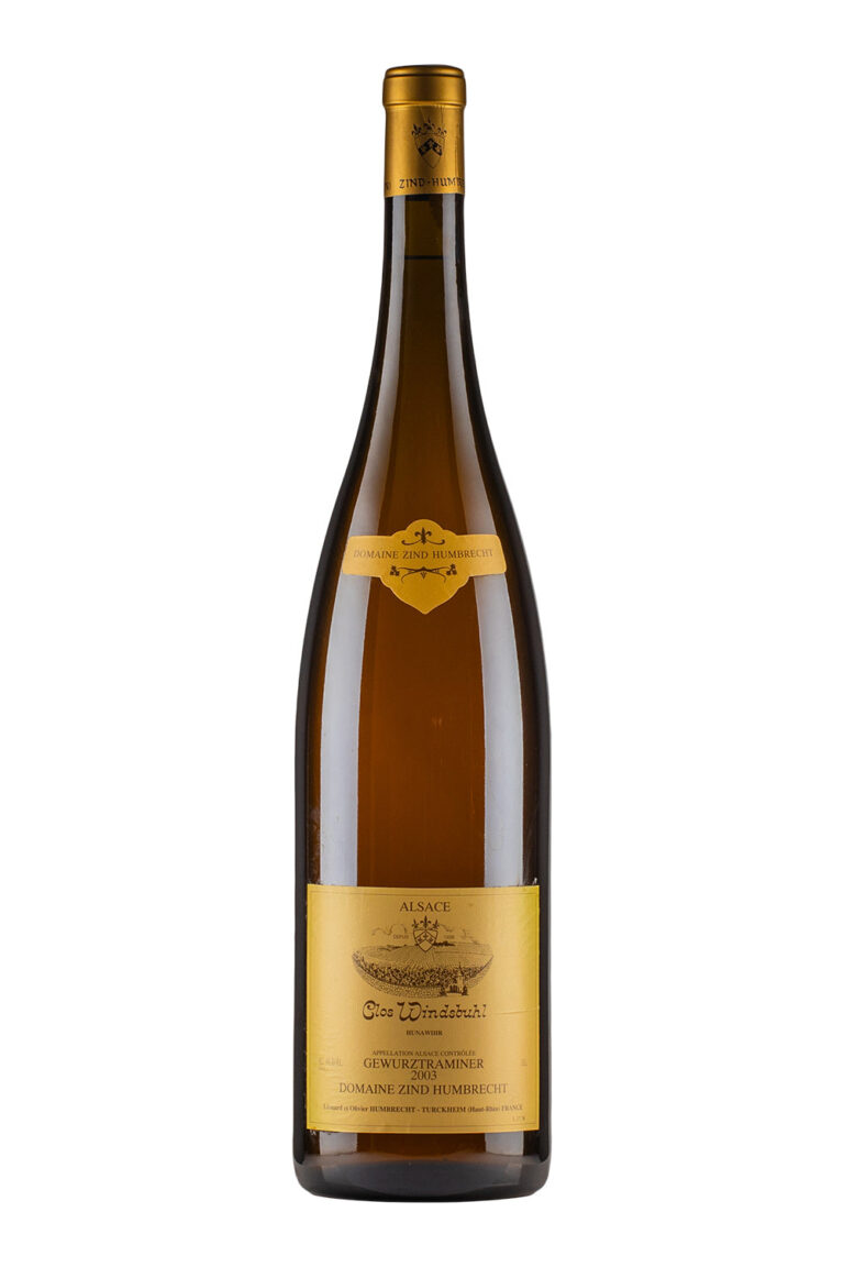 Clos Windsbuhl Gewurztraminer Zind Humbrecht 300cl 2003 Clos Windsbuhl Gewurztraminer Zind Humbrecht 300cl 2003
