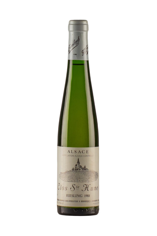 Clos St Hune Riesling Trimbach Half 1988 Clos St Hune Riesling Trimbach Half 1988