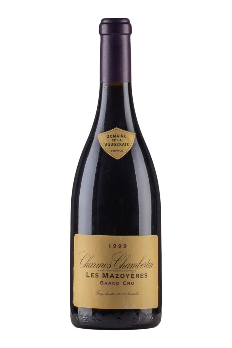 Charmes Chambertin Les Mazoyeres Vougeraie 1999 Charmes Chambertin Les Mazoyeres Vougeraie 1999