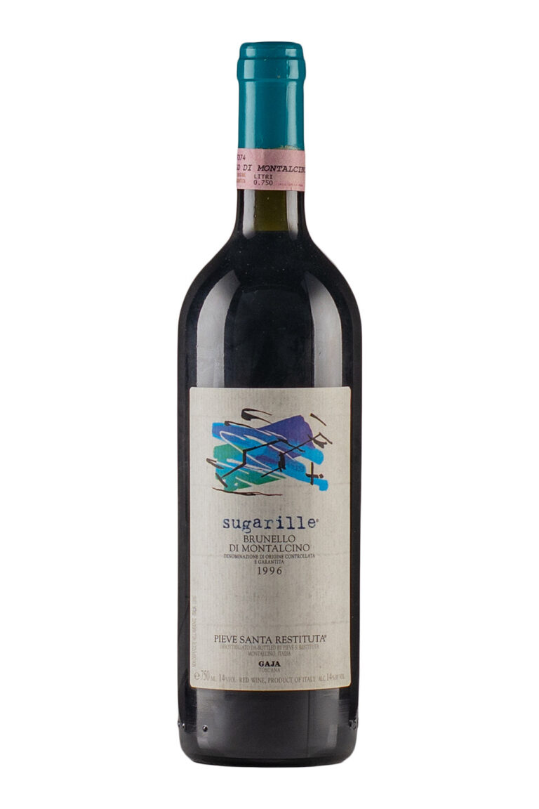 Brunello di Montalcino Sugarille Gaja Pieve Santa Restituta 1996