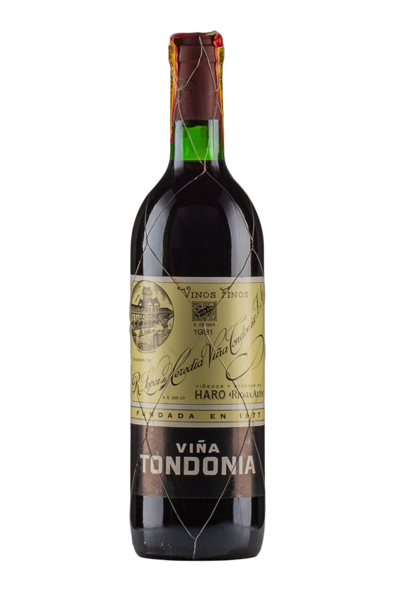 Vina Tondonia Rioja Reserva Tinto Lopez de Heredia 1981 Vina Tondonia Rioja Reserva Tinto Lopez de Heredia 1981