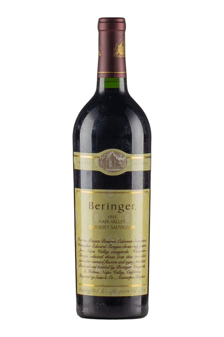 Beringer Private Reserve Cabernet Sauvignon 1993 Beringer Private Reserve Cabernet Sauvignon 1993