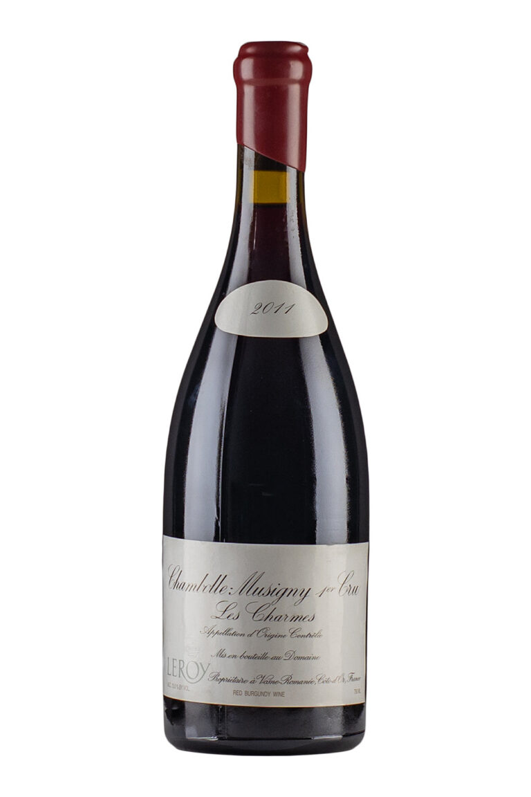 Chambolle Musigny Les Charmes Domaine Leroy 2011 Chambolle Musigny Les Charmes Domaine Leroy 2011