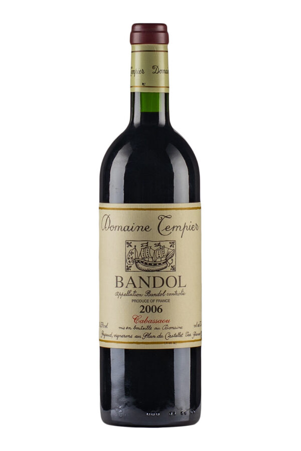 Cabassaou Bandol Domaine Tempier 2006 Cabassaou Bandol Domaine Tempier 2006