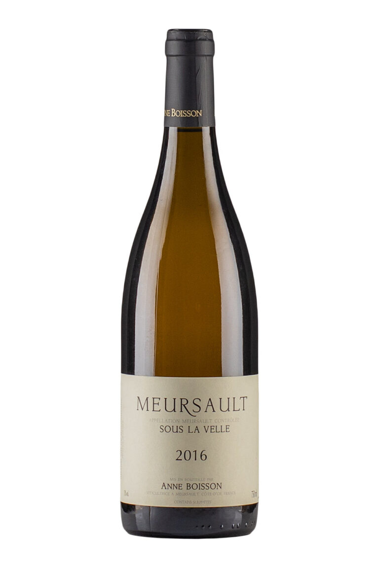 Meursault Sous La Velle Anne Boisson 2016