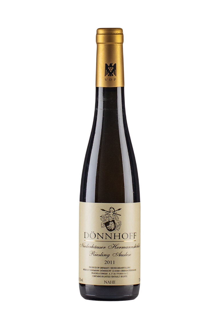 Donnhoff Niederhauser Hermannshohle Riesling Auslese Gold Capsule Half 2011 Donnhoff Niederhauser Hermannshohle Riesling Auslese Gold Capsule Half 2011
