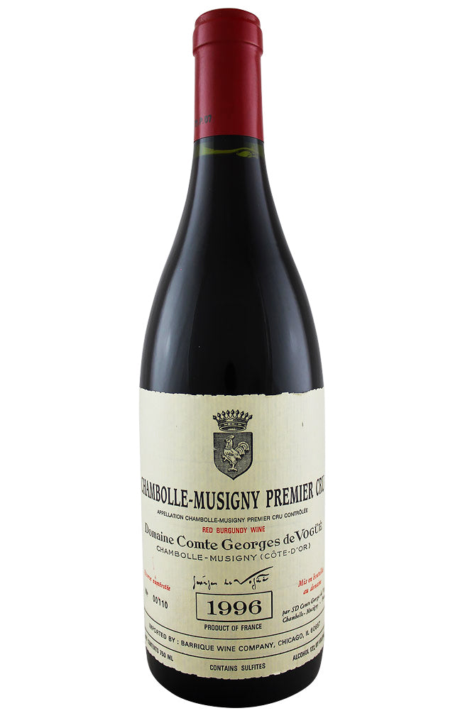 Chambolle Musigny 1er Cru de Vogue 1996 Chambolle Musigny 1er Cru de Vogue 1996