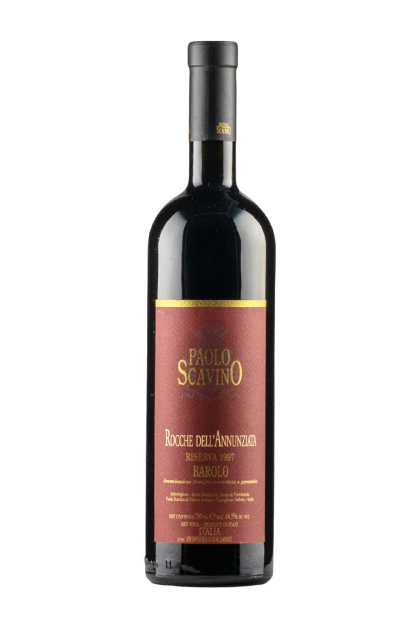 Barolo Rocche dell`Annunziata Riserva Paolo Scavino 1997 Barolo Rocche dell`Annunziata Riserva Paolo Scavino 1997