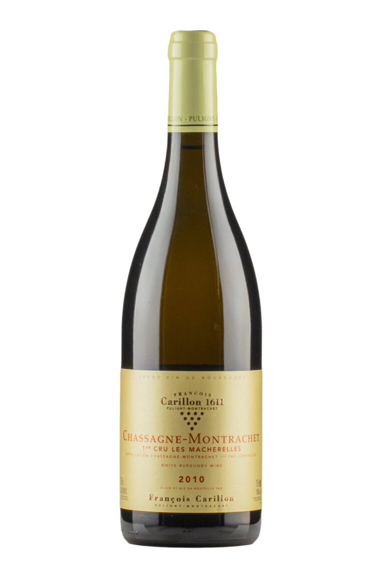 Chassagne Montrachet Les Macherelles Francois Carillon 2010 Chassagne Montrachet Les Macherelles Francois Carillon 2010