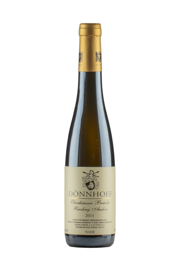 Donnhoff Oberhauser Brucke Riesling Auslese Gold Capsule Half 2011 Donnhoff Oberhauser Brucke Riesling Auslese Gold Capsule Half 2011