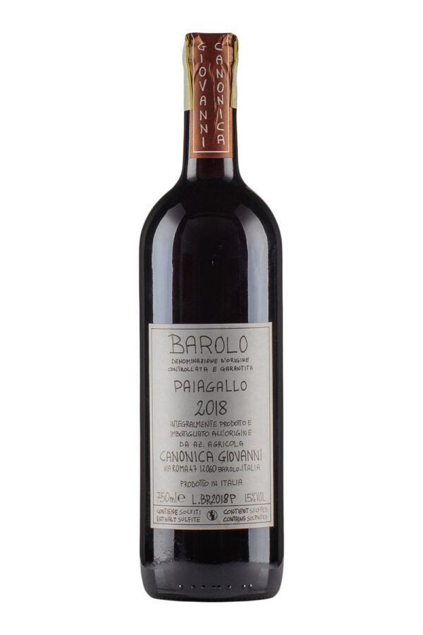 Barolo Paiagallo Giovanni Canonica 2018