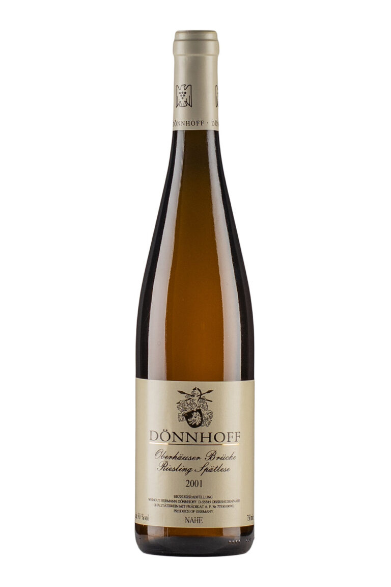 Donnhoff Oberhauser Brucke Riesling Spatlese 2001 Donnhoff Oberhauser Brucke Riesling Spatlese 2001