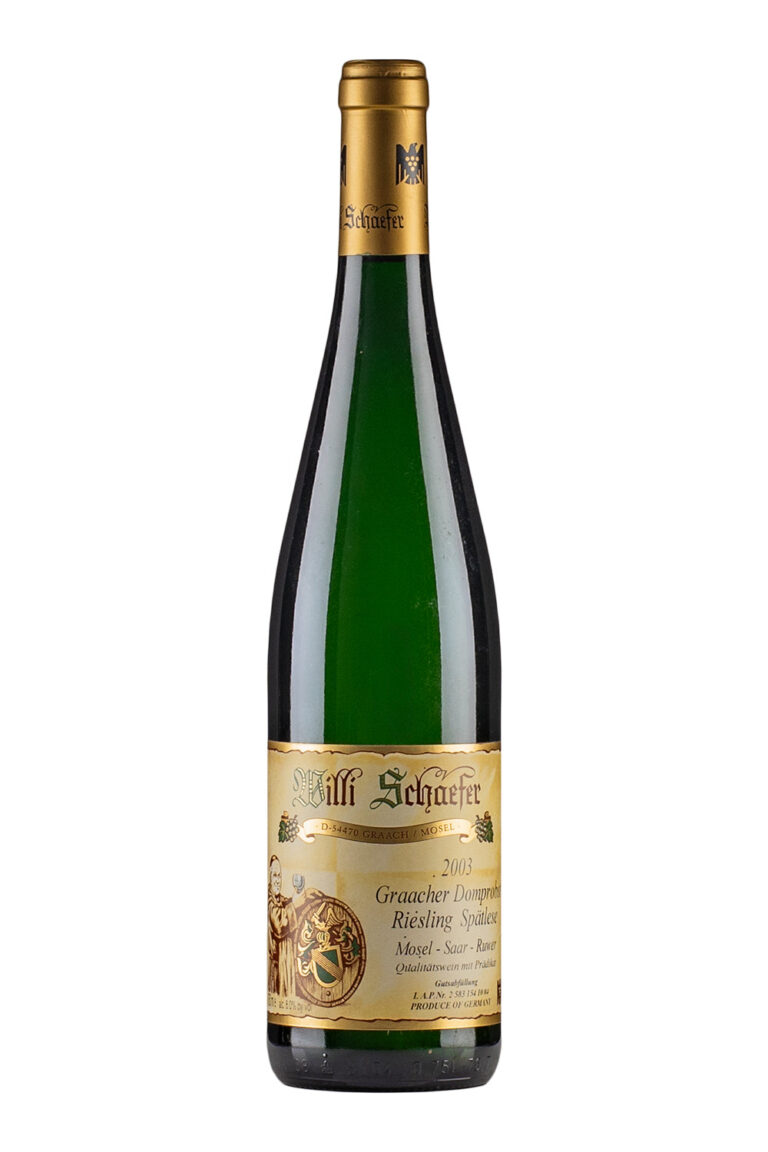 Willi Schaefer Graacher Domprobst Riesling Spatlese 2003 Willi Schaefer Graacher Domprobst Riesling Spatlese 2003
