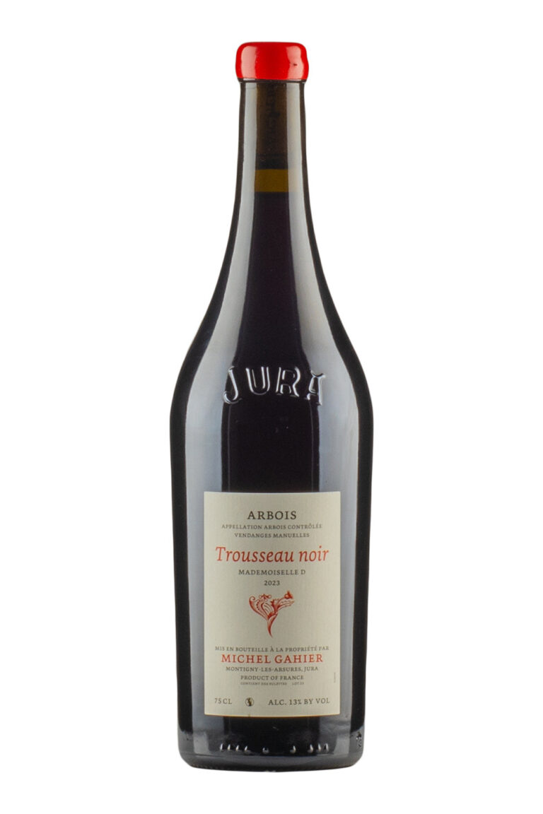 Arbois Trousseau Noir Mademoiselle D Michel Gahier 2023 Arbois Trousseau Noir Mademoiselle D Michel Gahier 2023