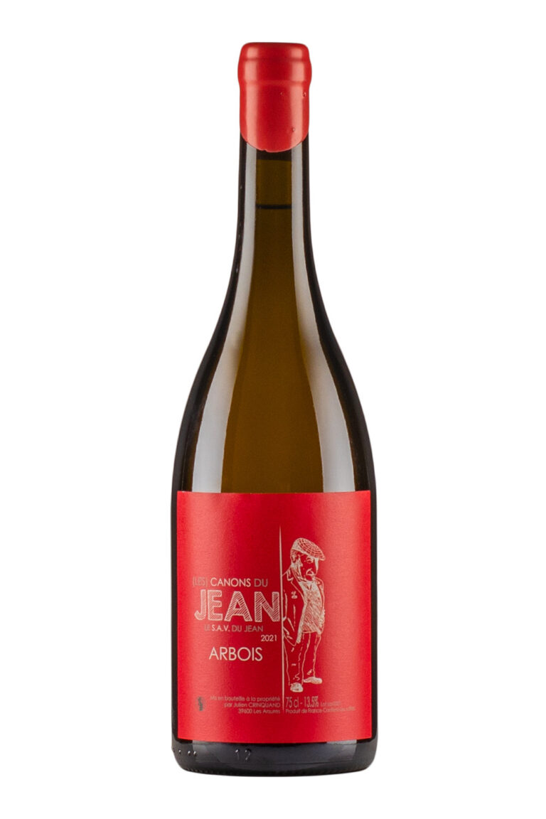 Arbois Les Canons du Jean Le SAV Julien Crinquand 2021 Arbois Les Canons du Jean Le SAV Julien Crinquand 2021