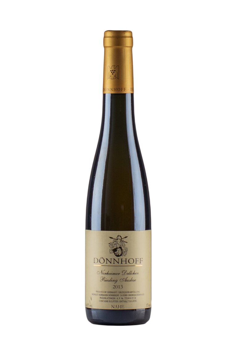 Donnhoff Norheimer Dellchen Riesling Auslese Gold Capsule Half 2013 Donnhoff Norheimer Dellchen Riesling Auslese Gold Capsule Half 2013
