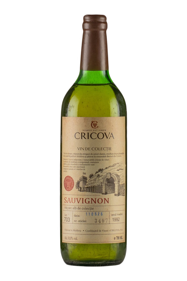 Cricova Sauvignon Blanc 1992 Cricova Sauvignon Blanc 1992