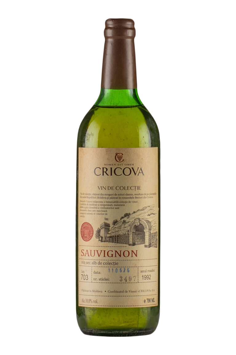 Cricova Sauvignon Blanc 1992 Cricova Sauvignon Blanc 1992
