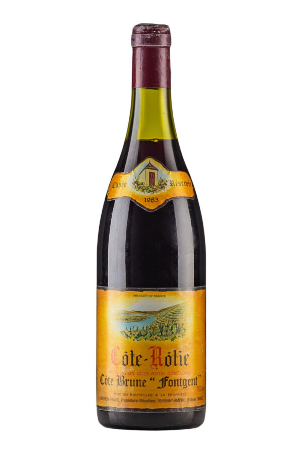 Cote Rotie Cote Brune Fontgent Dervieux Thaize 1983 Cote Rotie Cote Brune Fontgent Dervieux Thaize 1983