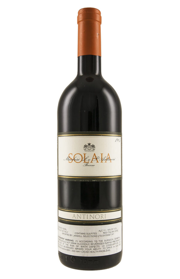 Solaia Marchesi Antinori 1985
