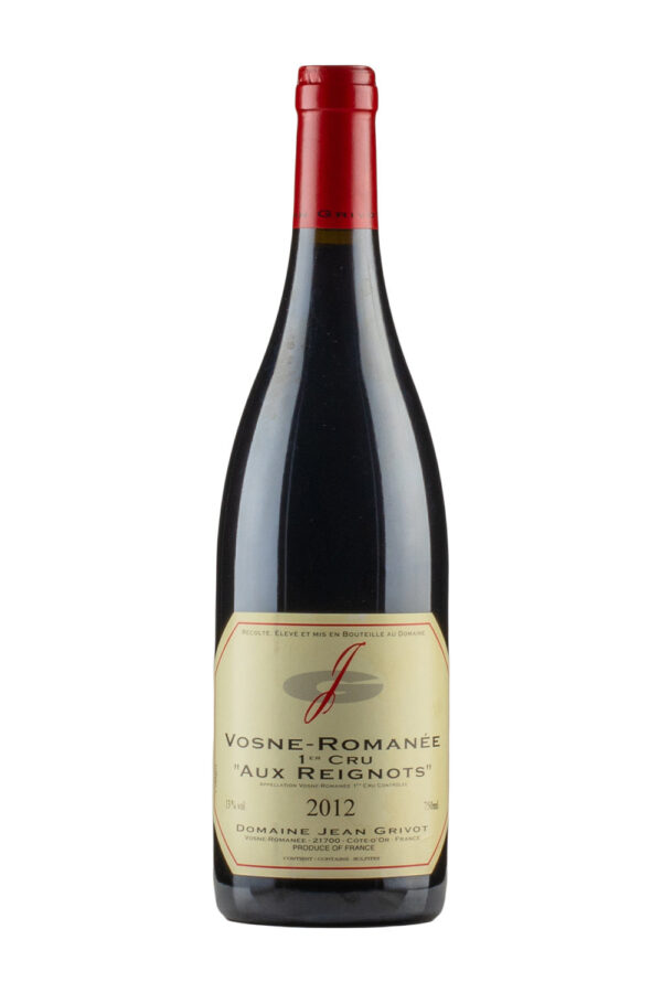 Vosne Romanee Aux Reignots Jean Grivot 2012 Vosne Romanee Aux Reignots Jean Grivot 2012