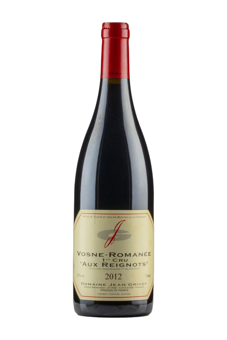 Vosne Romanee Aux Reignots Jean Grivot 2012 Vosne Romanee Aux Reignots Jean Grivot 2012