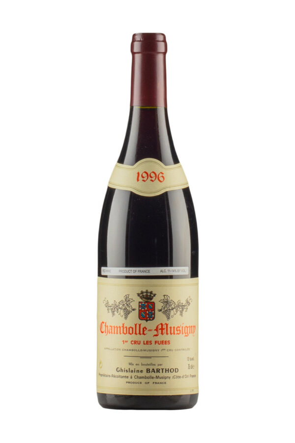 Chambolle Musigny Les Fuees Ghislaine Barthod 1996 Chambolle Musigny Les Fuees Ghislaine Barthod 1996