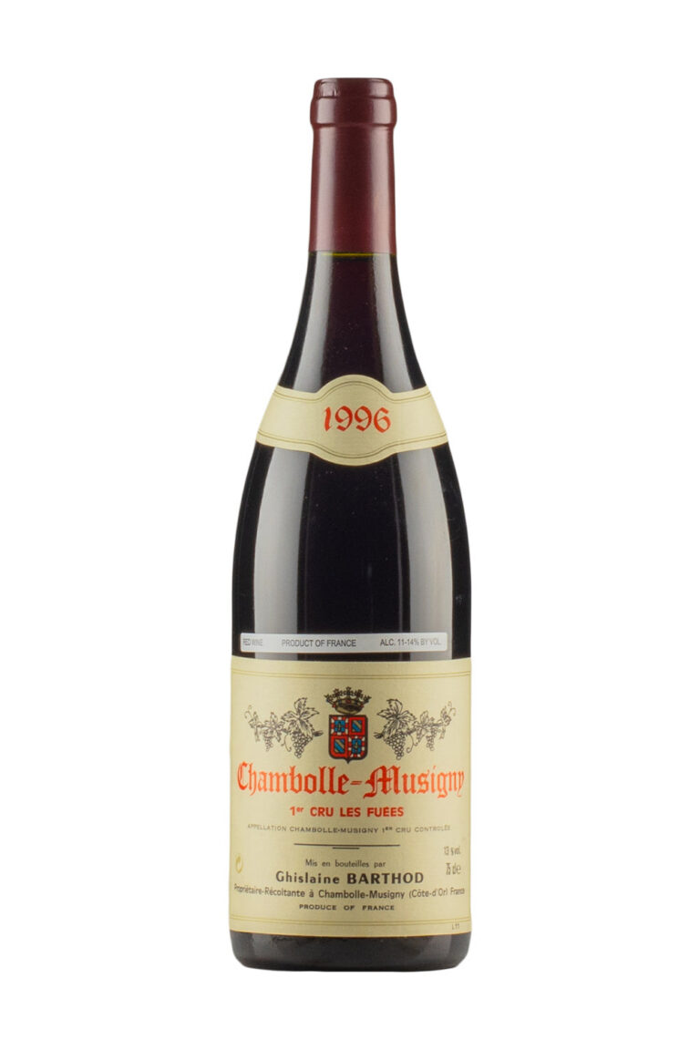 Chambolle Musigny Les Fuees Ghislaine Barthod 1996 Chambolle Musigny Les Fuees Ghislaine Barthod 1996