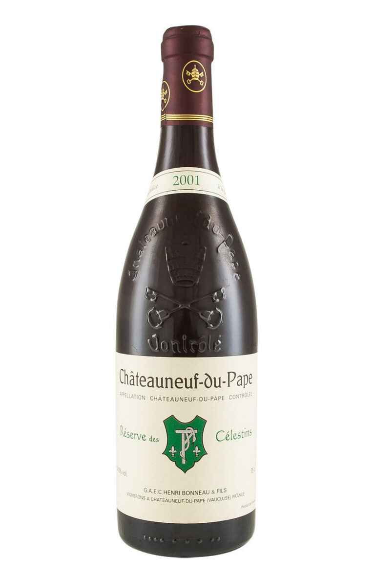 Chateauneuf du Pape Reserve des Celestins Henri Bonneau 2001
