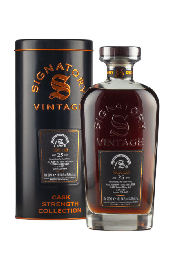 Macallan 25 Year Old Symington`s Choice Signatory 1997 Macallan 25 Year Old Symington`s Choice Signatory 1997