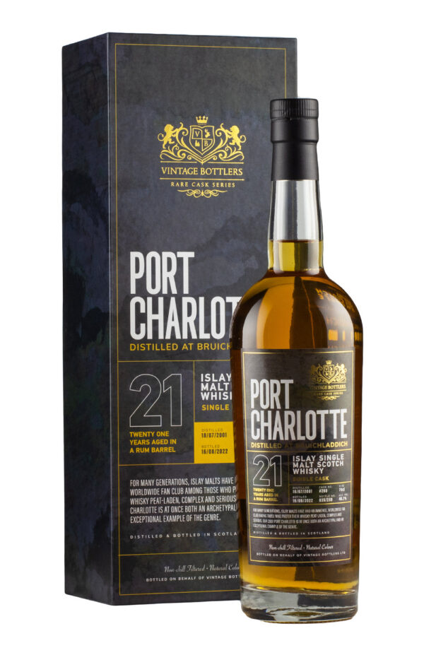 Port Charlotte 21 Year Old Vintage Bottlers 2001 Port Charlotte 21 Year Old Vintage Bottlers 2001