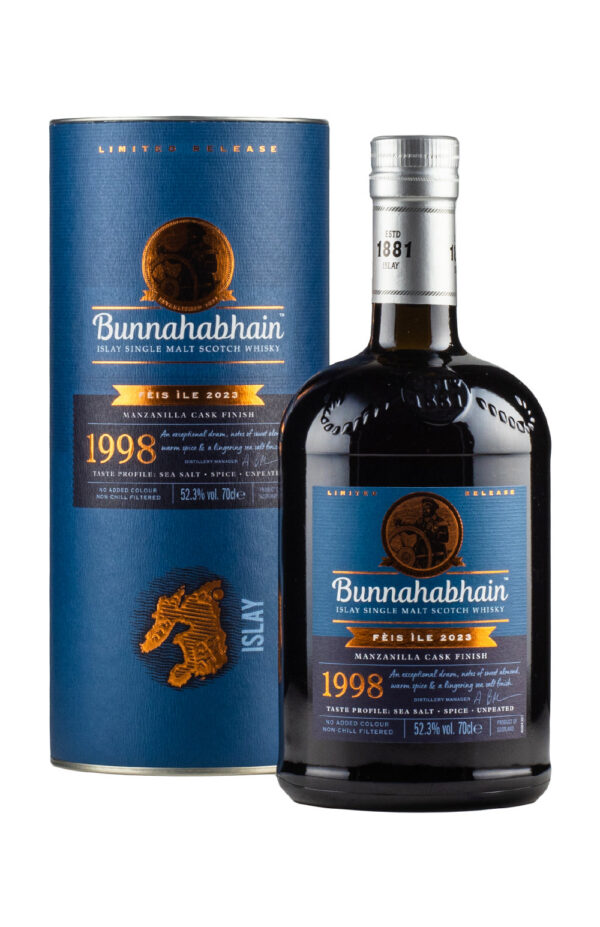 Bunnahabhain Manzanilla Finish Feis Ile 1998 Bunnahabhain Manzanilla Finish Feis Ile 1998