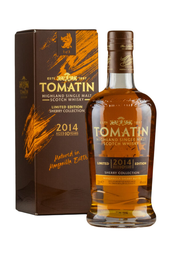 Tomatin 10 Year Old Sherry Collection Manzanilla 2014 Tomatin 10 Year Old Sherry Collection Manzanilla 2014