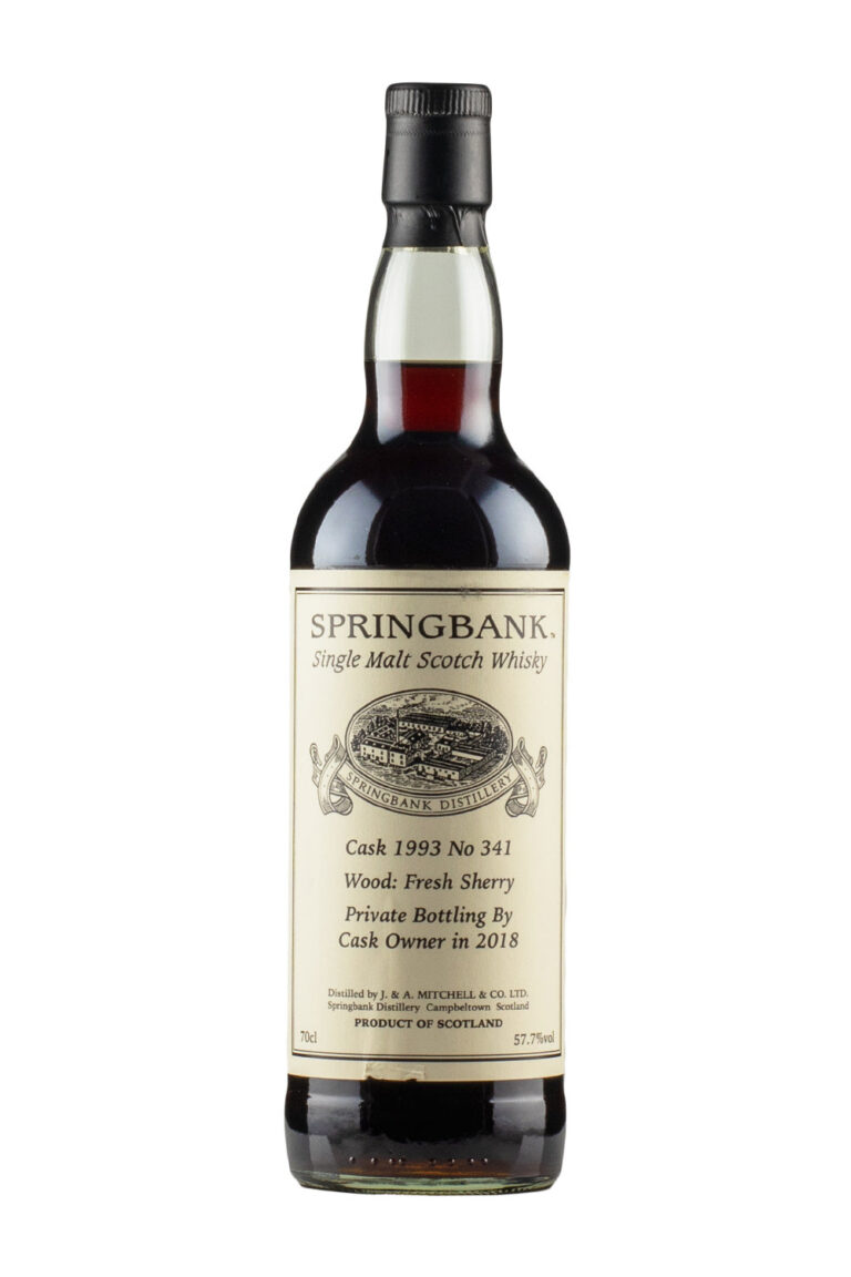 Springbank Private Sherry Cask 341 1993 Springbank Private Sherry Cask 341 1993