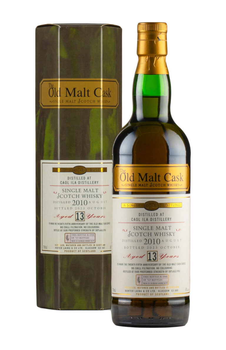 Caol Ila 13 Year Old Old Malt Cask 25th Anniversary Hunter Laing 2010 Caol Ila 13 Year Old Old Malt Cask 25th Anniversary Hunter Laing 2010