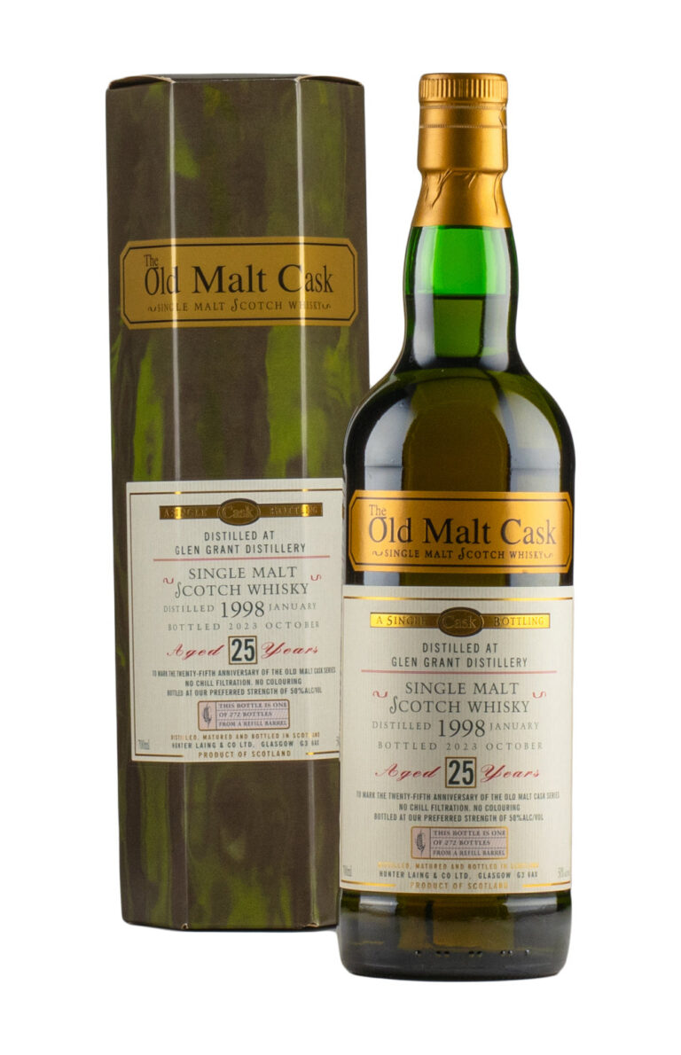 Glen Grant 25 Year Old Old Malt Cask 25th Anniversary Hunter Laing 1998 Glen Grant 25 Year Old Old Malt Cask 25th Anniversary Hunter Laing 1998