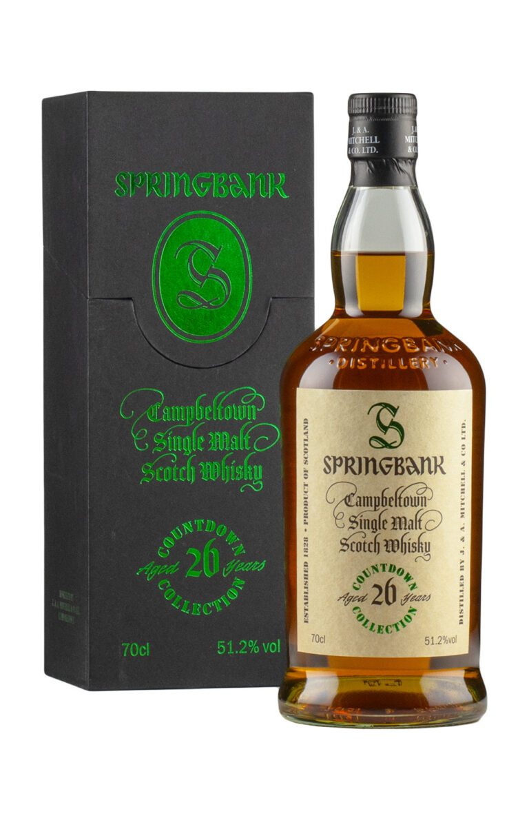 Springbank 26 Year Old Countdown Collection Springbank 26 Year Old Countdown Collection